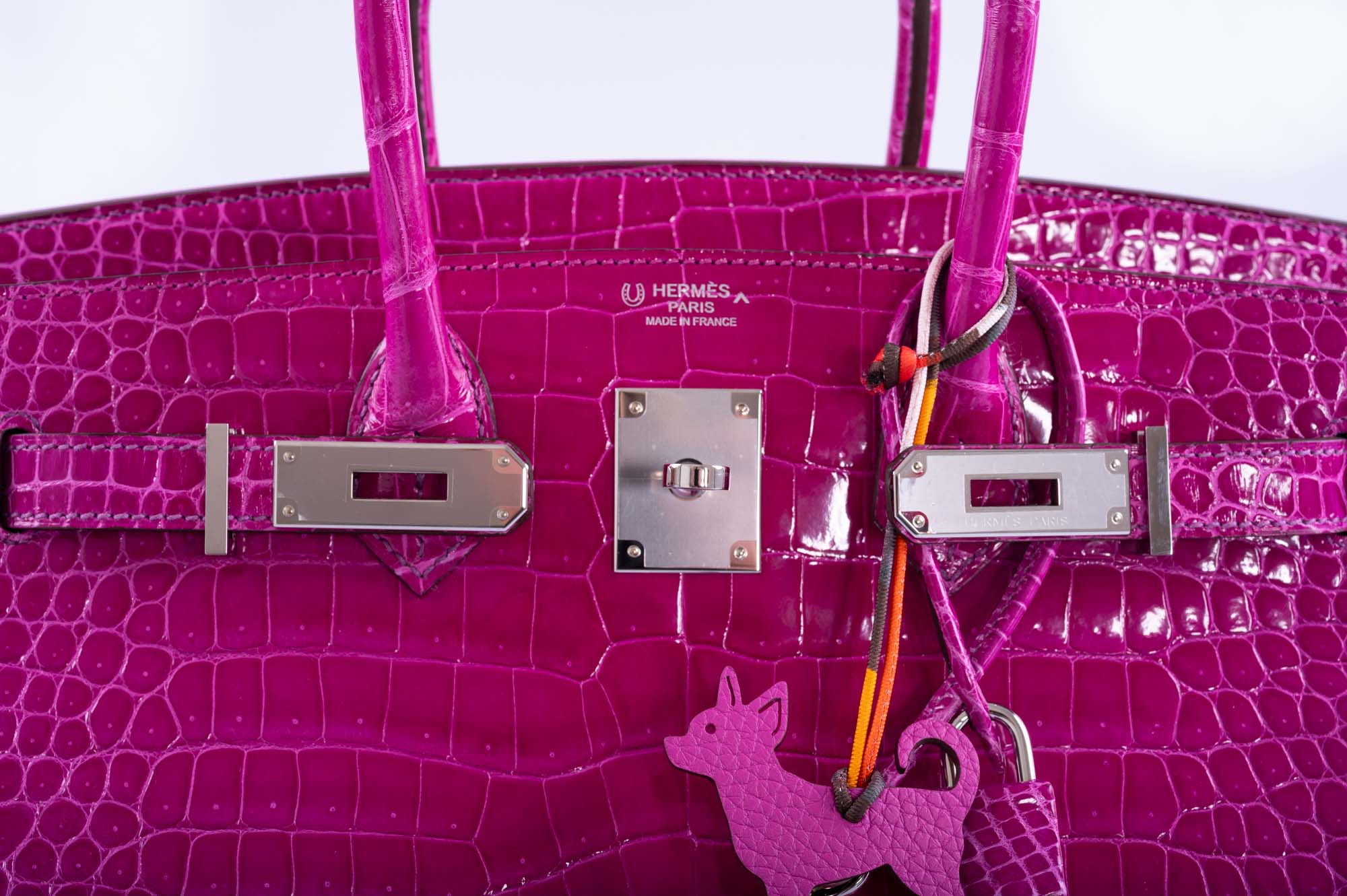 Hermès Birkin 30 HSS Rose Scheherazade Porosus Crocodile, Cassis Interior Palladium Hardware、mySite、garminoutage.com