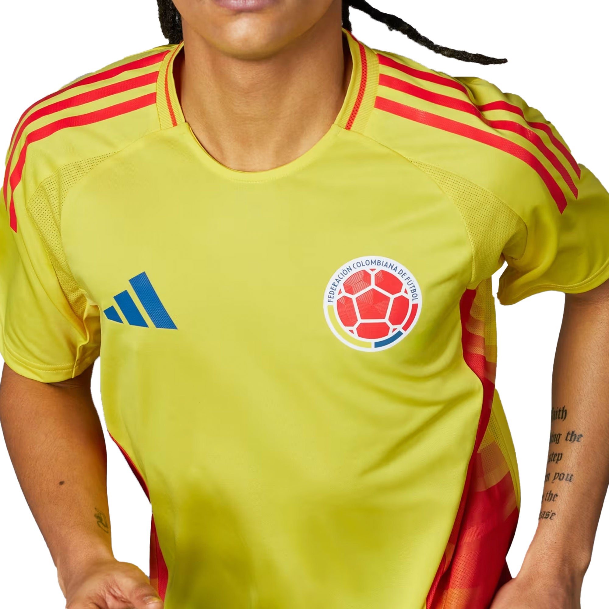adidas Men's Colombia 2024 Authentic Home Jersey Impact Yellow、mySite、bottomscart