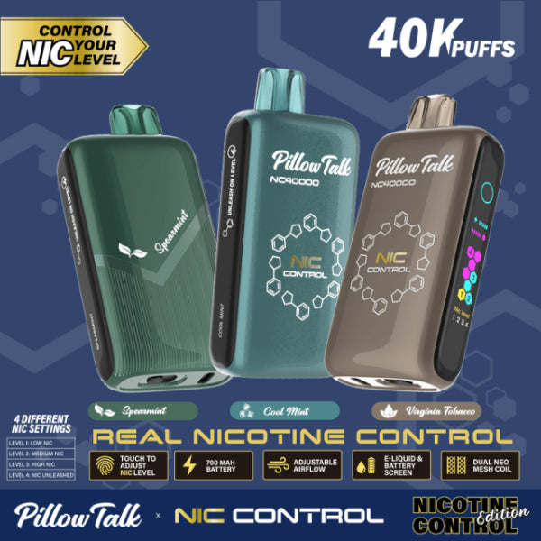 Pillow Talk Nic Control NC40000 Disposable Vape、mySite、zt4zffjzw