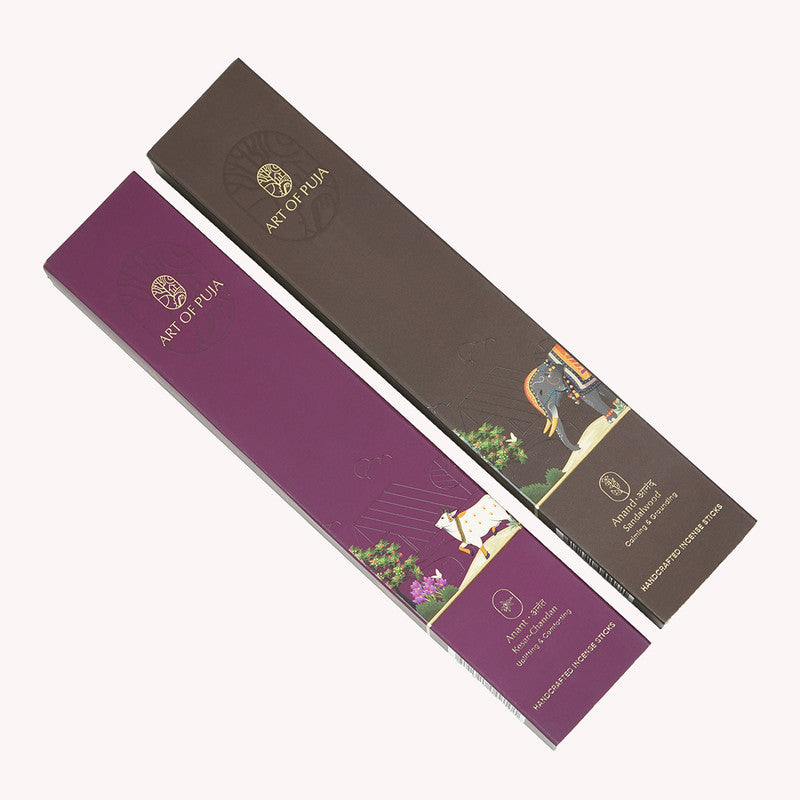 Wooden Festive Gift Box | Incense Stick & Incense Holder | Set of 2、mySite、camillekostekn