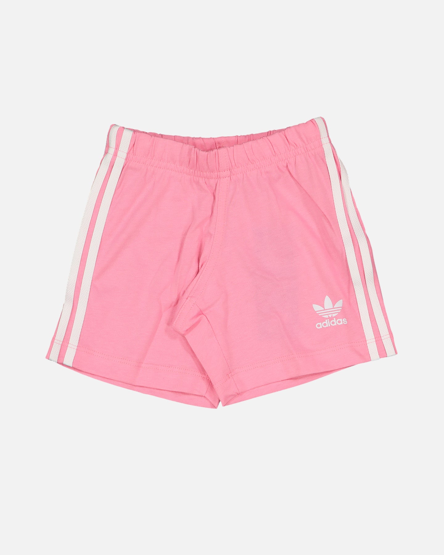 Adidas Infants' Trefoil Shorts Tee Set White/Bliss Pink、mySite、zt4zffjzw