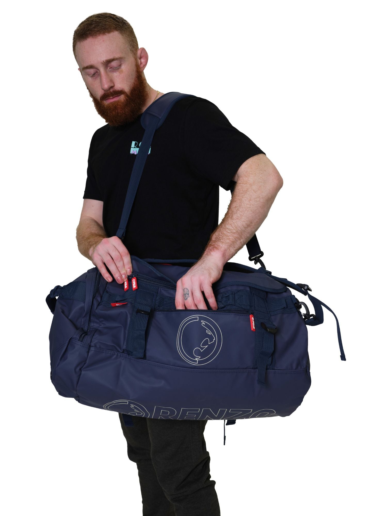 Renzo Gracie Comp Duffle Navy、mySite、gigharbornorthrealestate