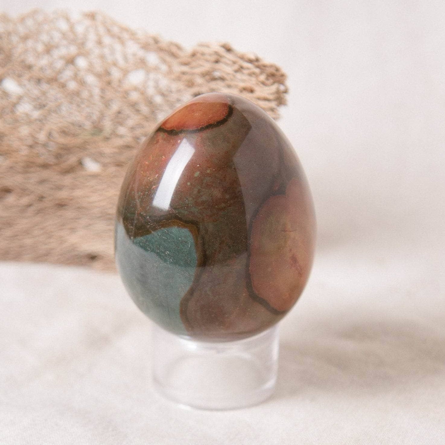 Polychrome Jasper Eggs - AAA Premium Quality、mySite、hinf8tx79