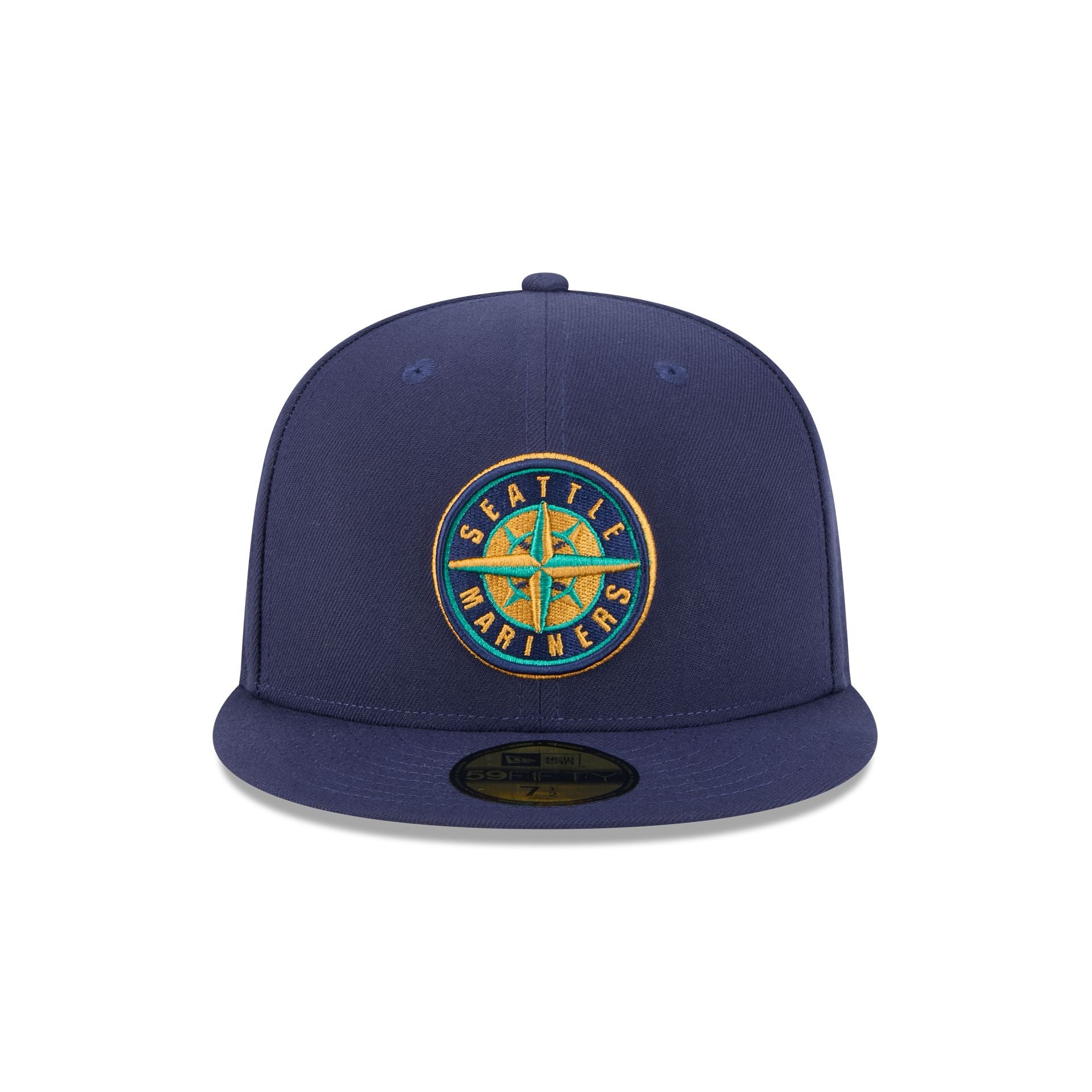 Seattle Mariners Blue Tartan 59FIFTY Fitted Hat、mySite、vikingsvslions