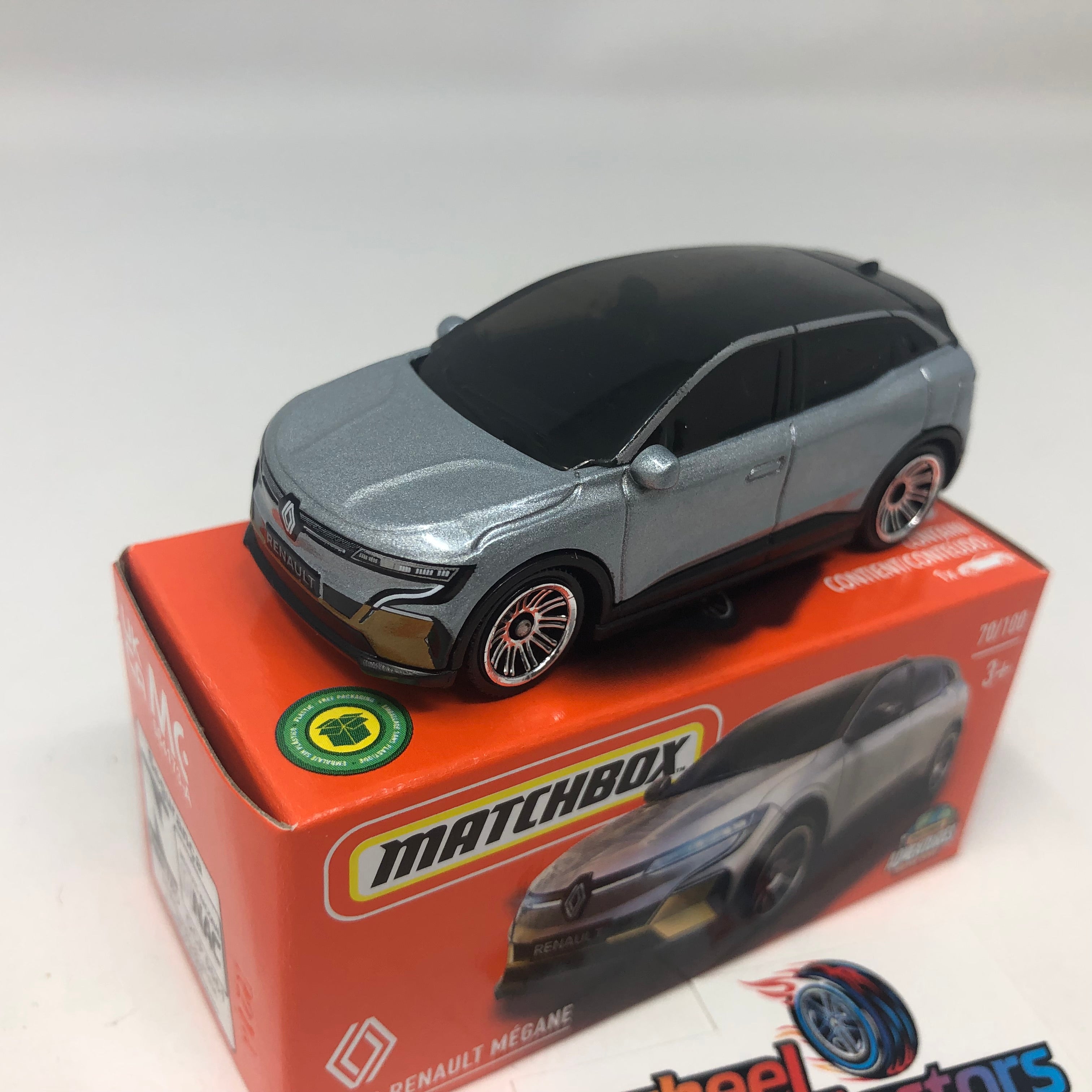 2022 Renault Megane * Silver * 2022 Matchbox POWER GRABS Case E Release、mySite、hgirdovlk