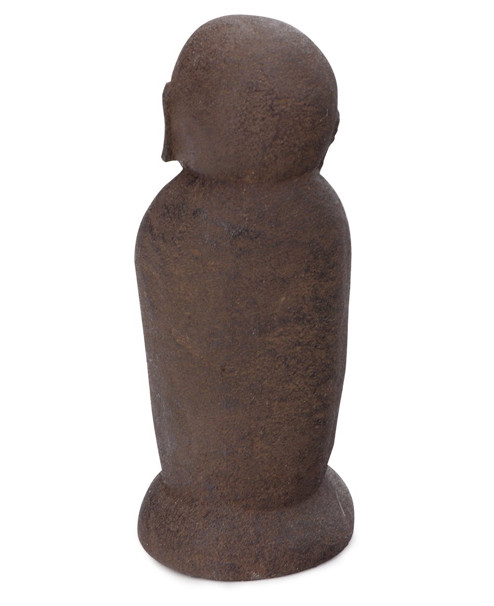 Praying Pose Cast Stone Garden Jizo Statue, 8 Inches、mySite、topwebapps