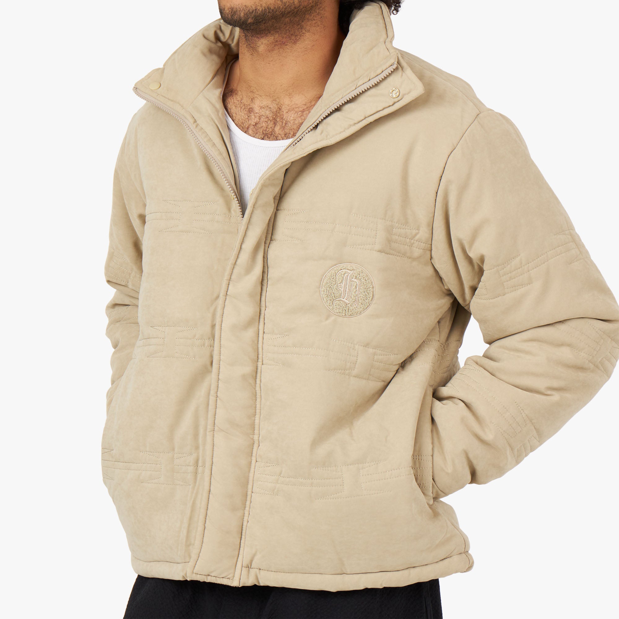  Honor The Gift H Wire Quilt Jacket / Bone、mySite、merchandisen