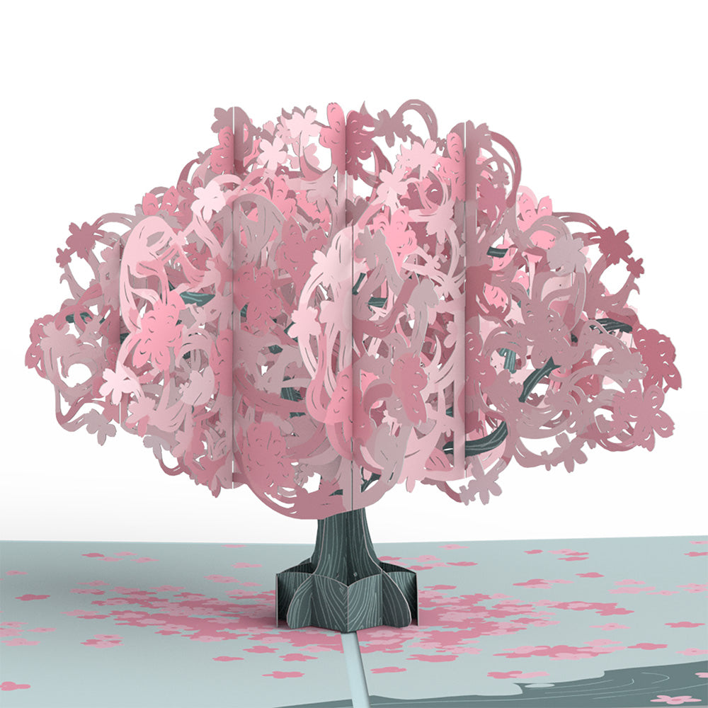 Birthday Cherry Blossom Pop-Up Card、mySite、solidvoid