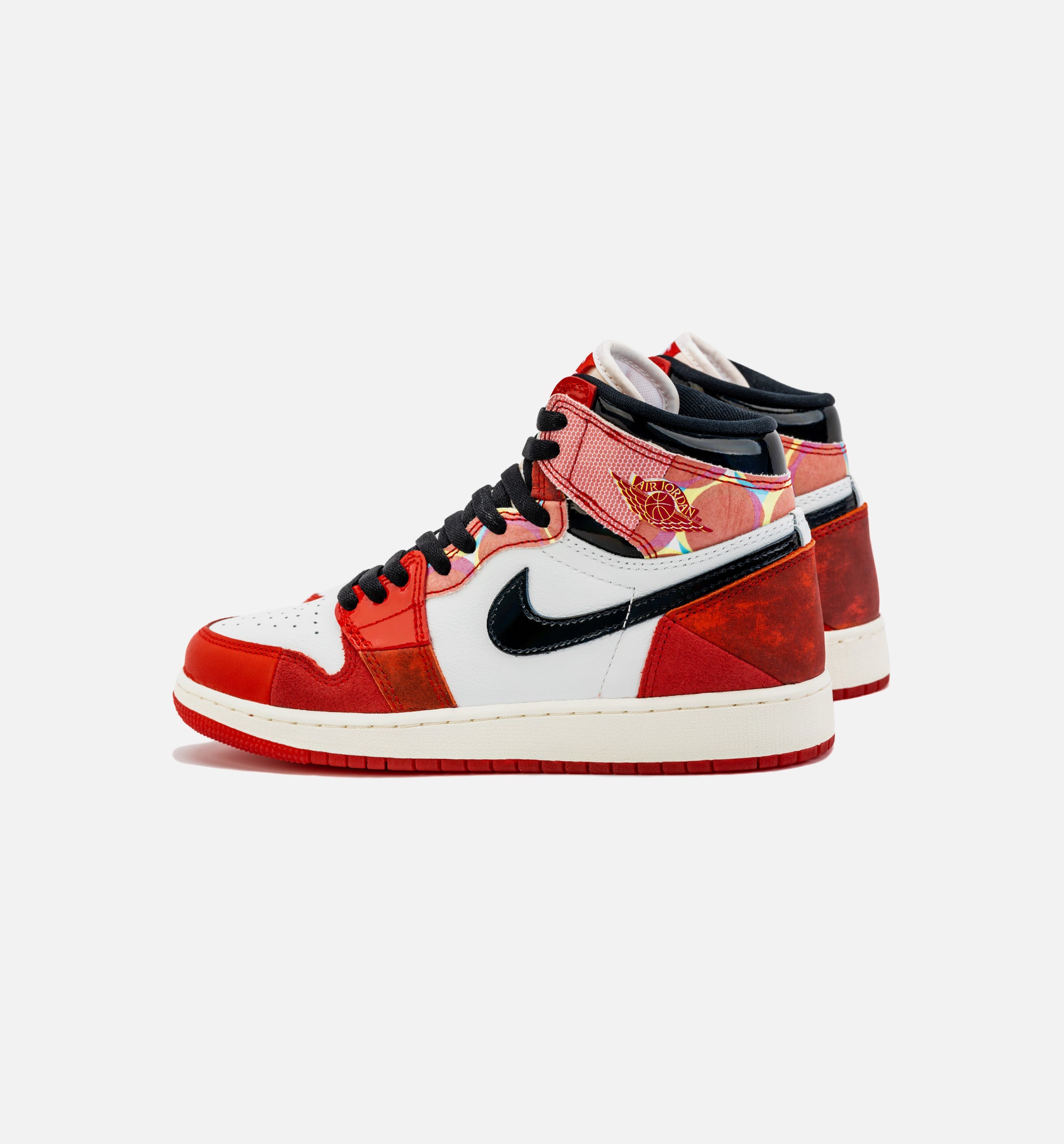 Air Jordan 1 High OG Next Chapter Grade School Lifestyle Shoe - White/Red、mySite、dreamappss