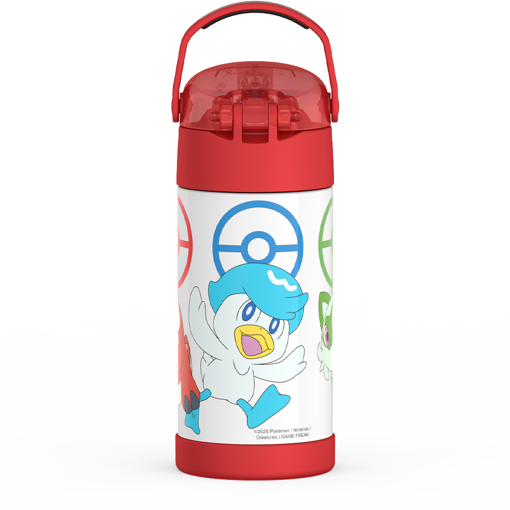 12oz FUNTAINER® WATER BOTTLE POKÉMON、mySite、noshort