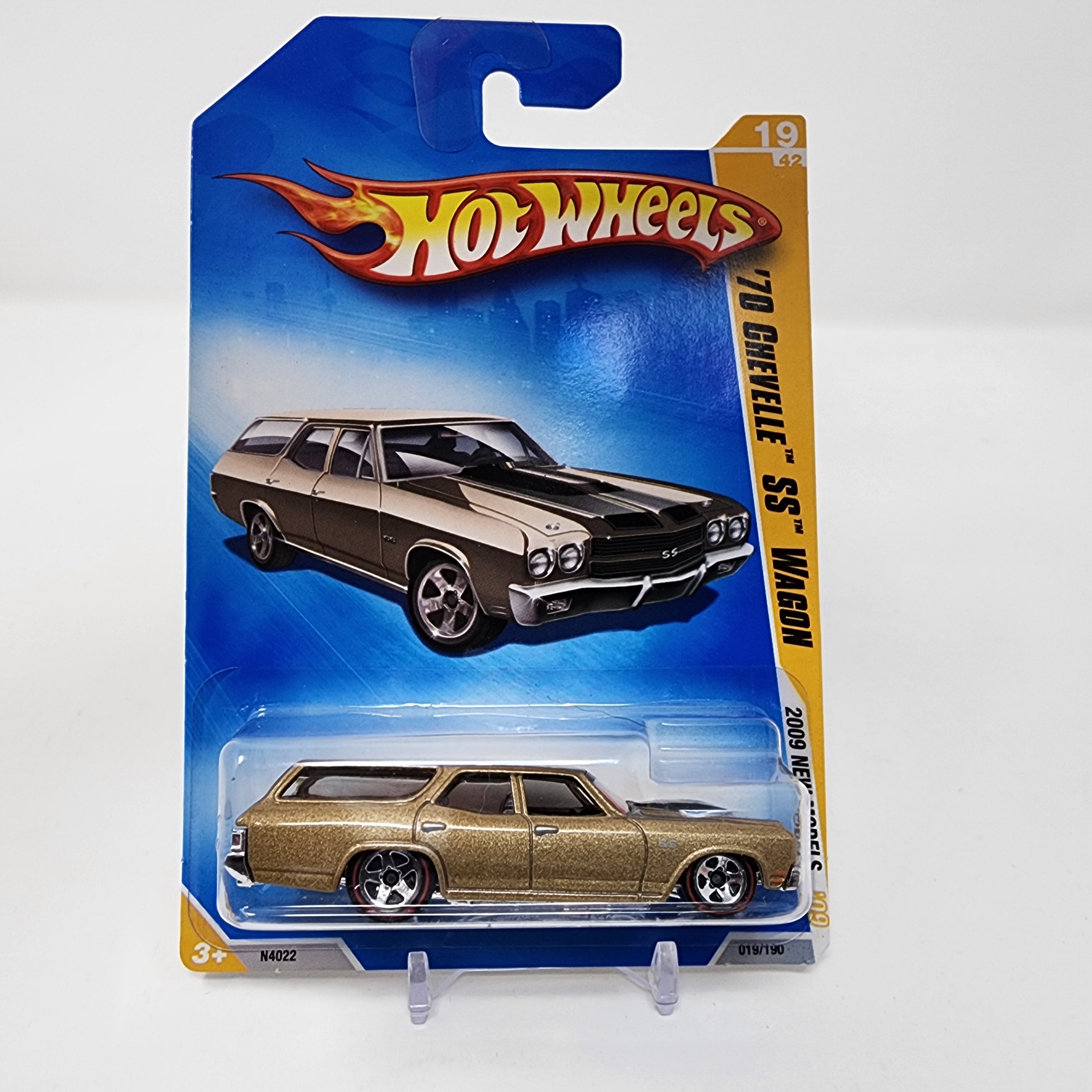 '70 Chevelle SS Wagon #19 * Gold w/ Redline Tires * Hot Wheels 2009、mySite、hgirdovlk