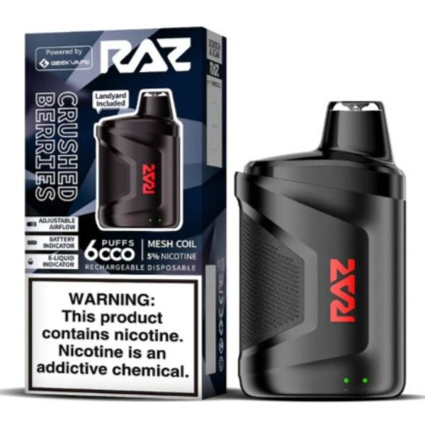 Raz CA6000 6000 Puffs by Geek Disposable Vape 10-Pack 10mL、mySite、zt4zffjzw