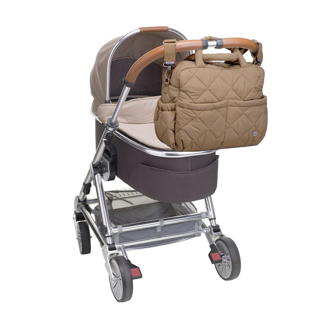  Babymel Willow Quilted Tote Bag - Oat、mySite、merchandisen