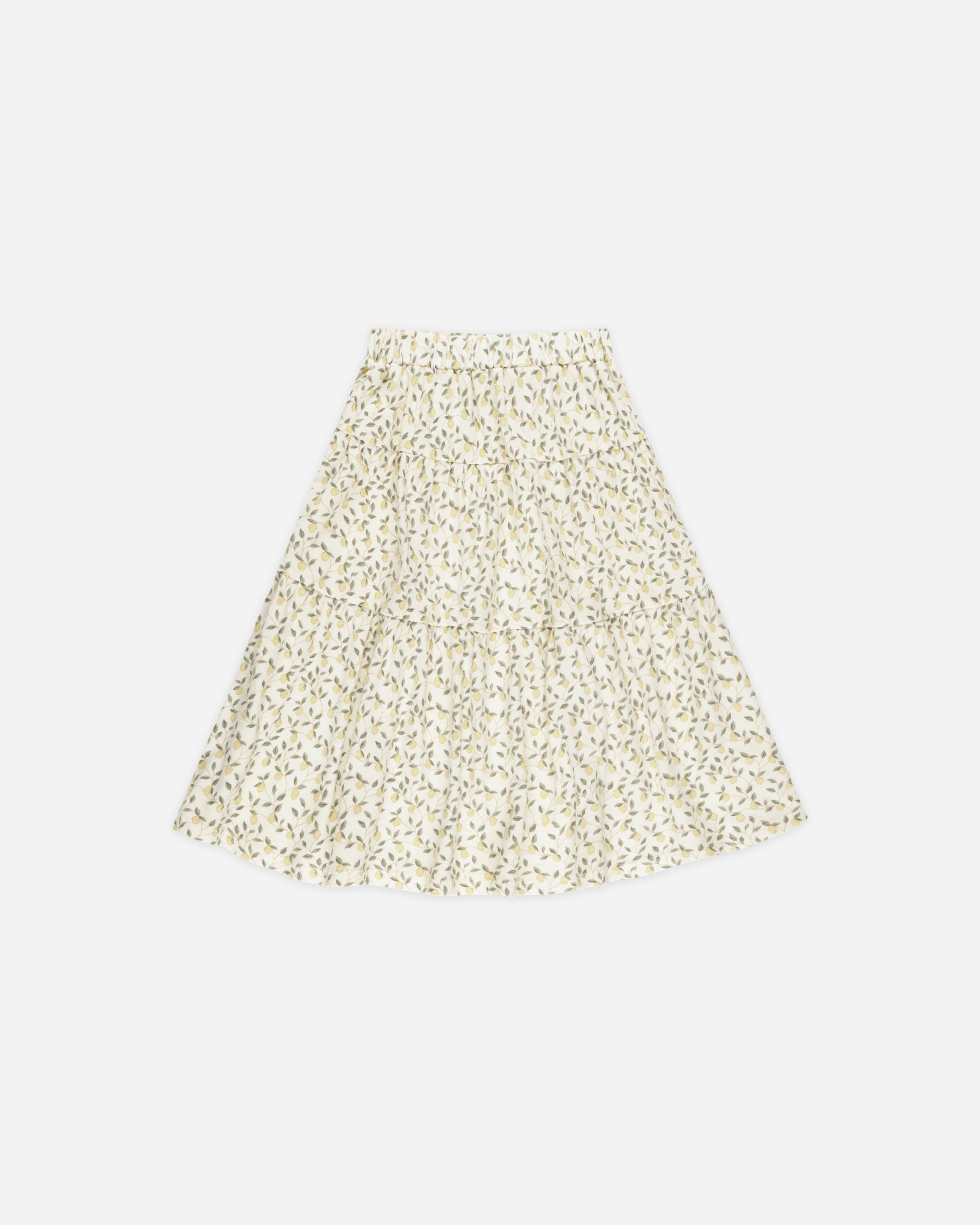  Tiered Midi Skirt || Lemons、mySite、layawaytickets