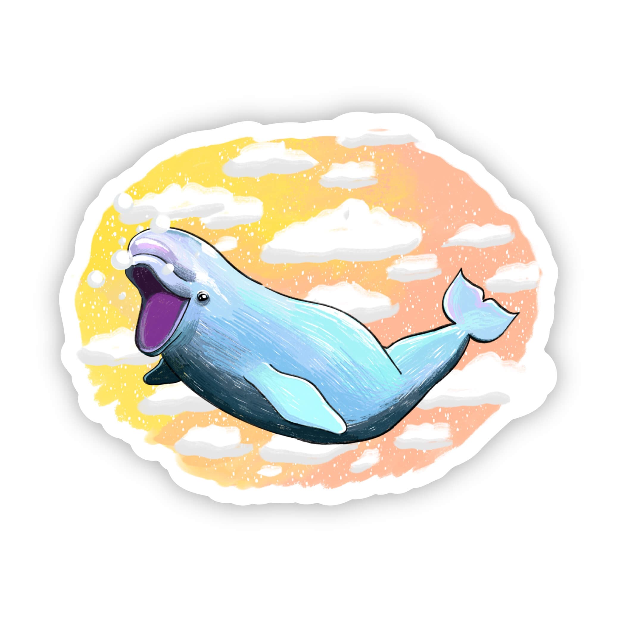  Beluga Whale sticker、mySite、ghnorth