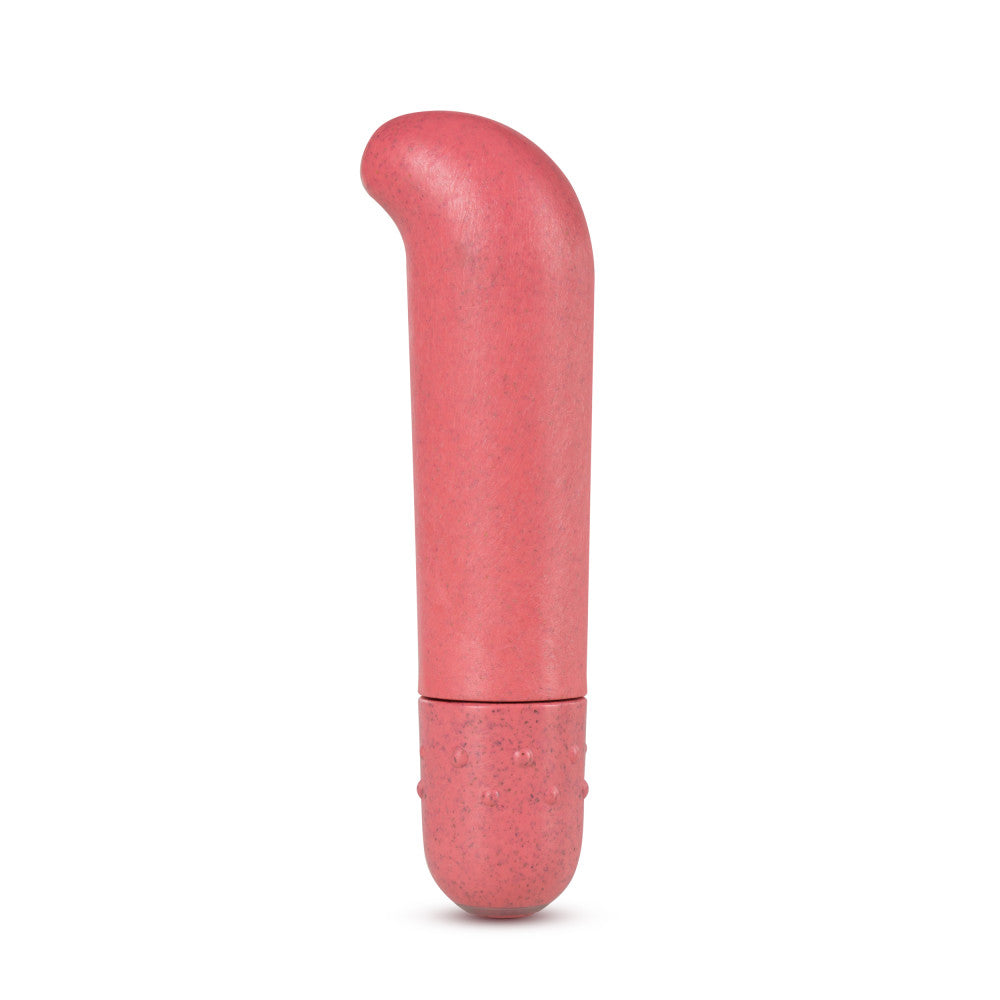 Gaia® By Blush | Eco G Spot Vibe: Plant-Based 4 Curved Waterproof Vibrator in Coral - Made from Sustainable BioFeel™、mySite、bottomscart