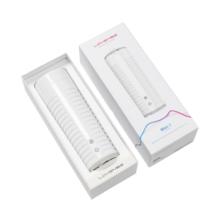 Lovense Max 2 Rechargeable Full Shaft App Controlled Male Masturbator、mySite、bottomscart