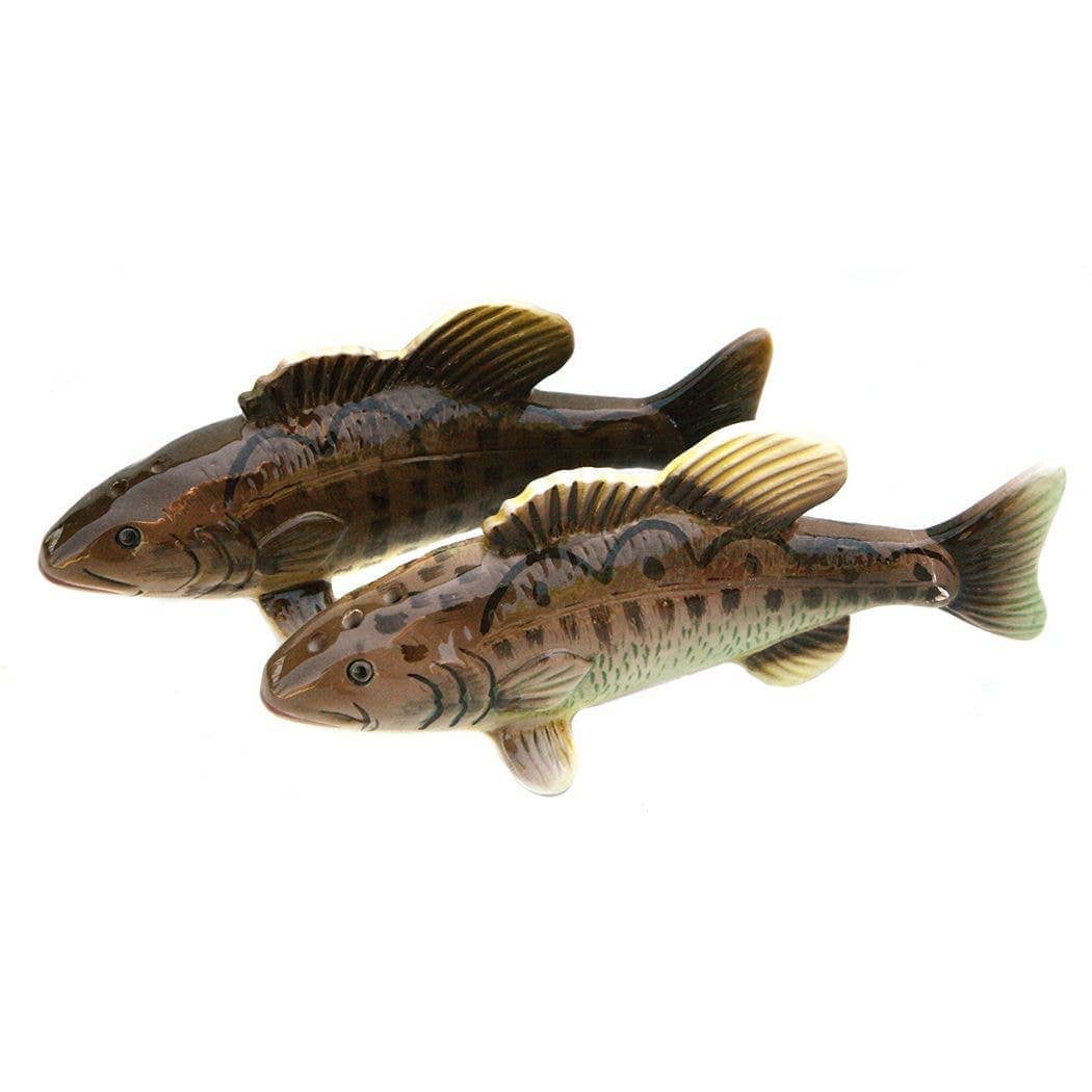 Fish Salt & Pepper Set - Great For Your Cabin、mySite、g9winljtr