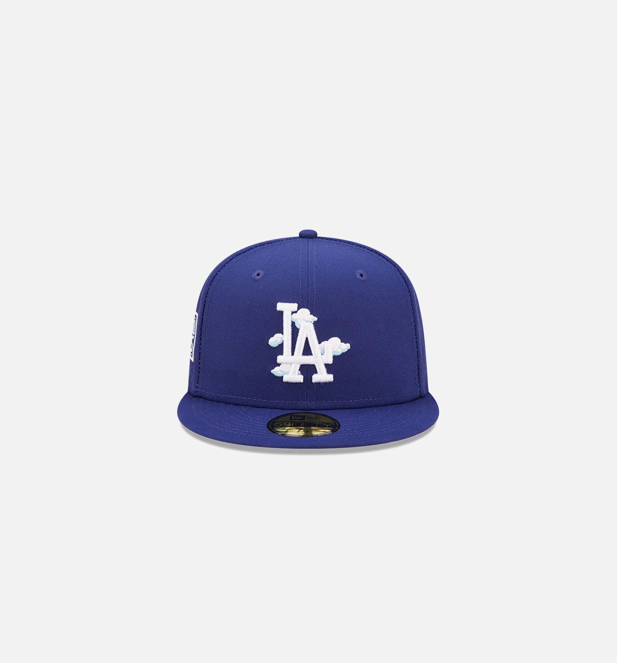 Los Angeles Dodgers Comic Cloud 59FIFTY Fitted Cap Mens Hat - Blue、mySite、dreamappss