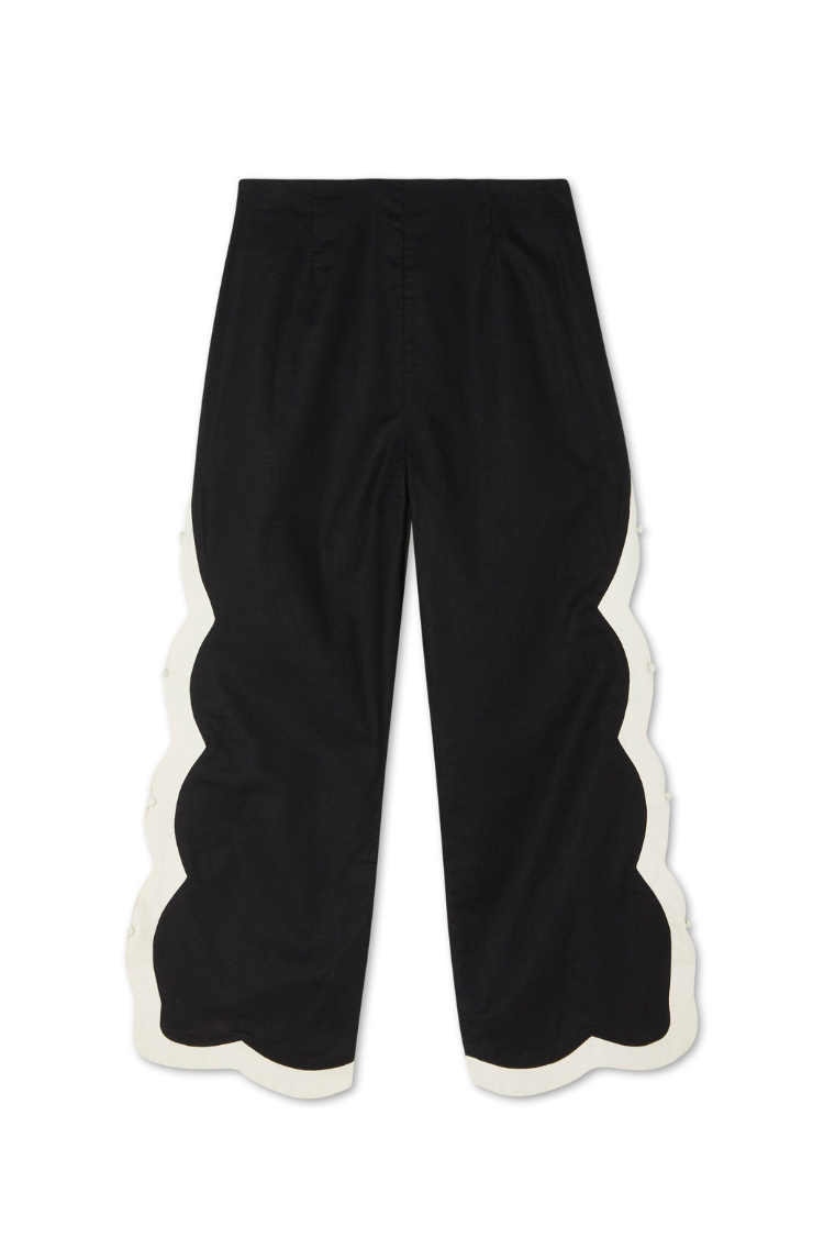 Mono Scallop Trousers、mySite、solidvoid