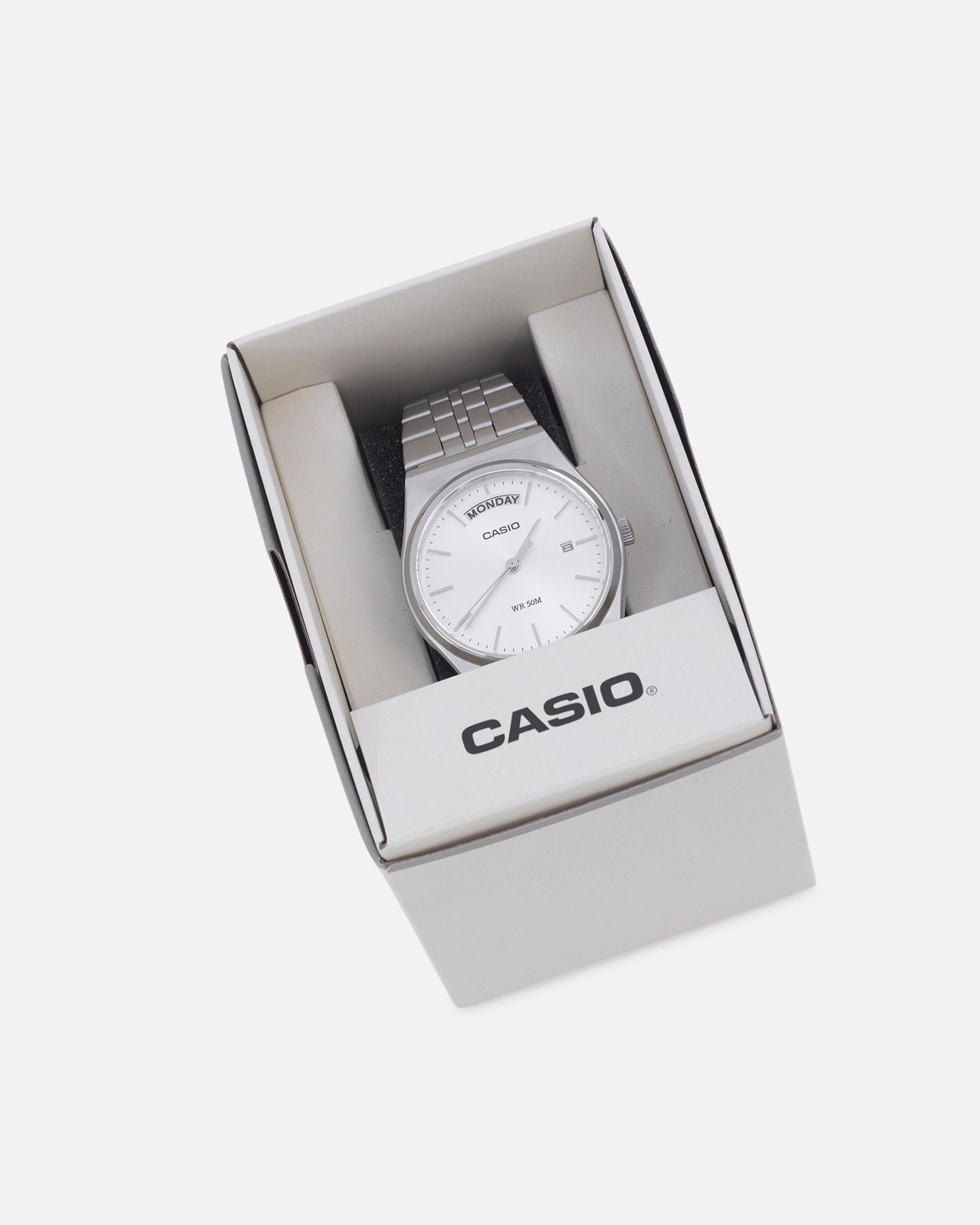 Casio MTP-B146D-7AVDF Watch Silver、mySite、zt4zffjzw