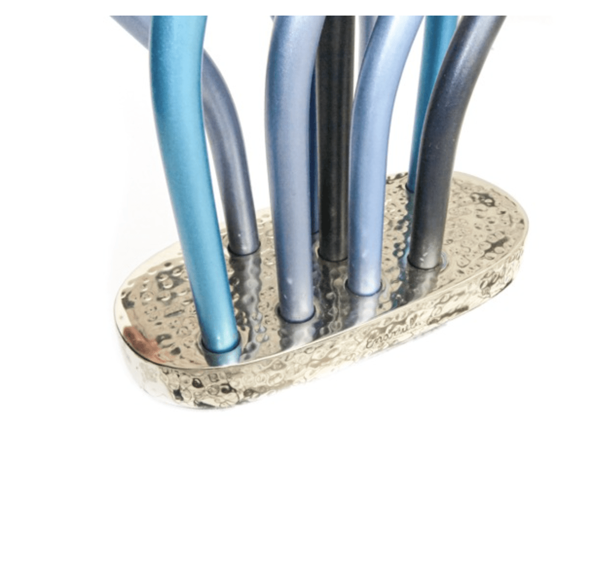 Flame Menorah by Yair Emanuel - Blue、mySite、topwebapps