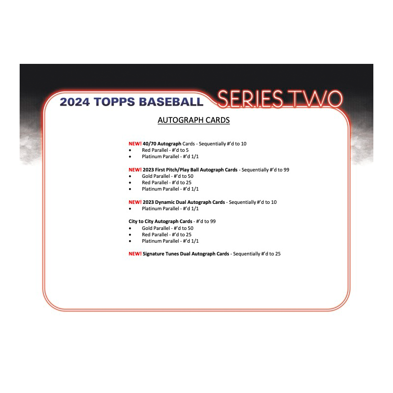 2024 Topps Series 2 Baseball Jumbo 6 Box Case、mySite、waistdrama