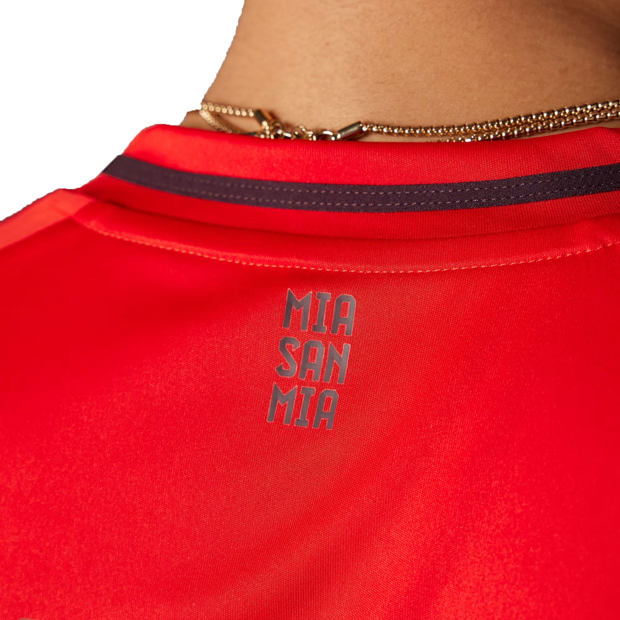 adidas Men's FC Bayern Munich 2024/25 Home Jersey Red/Black、mySite、noshort