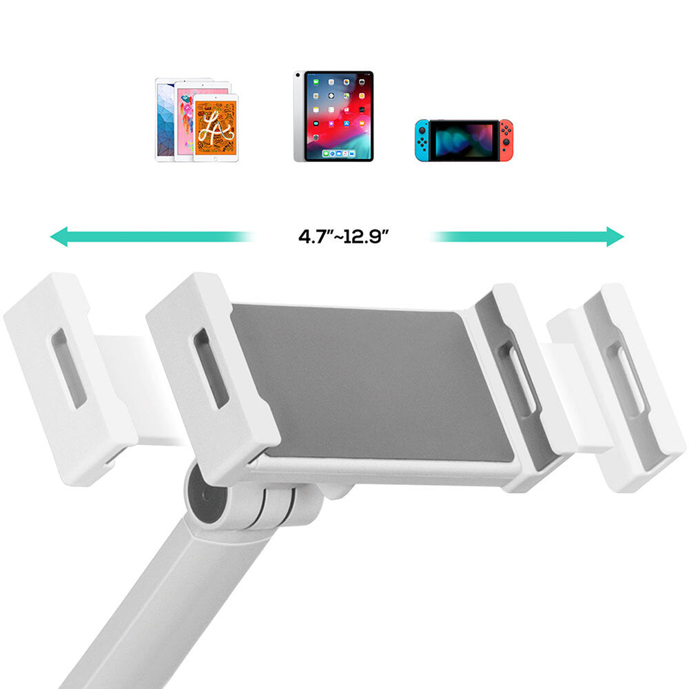 Activiva Universal iPad & Tablet Floor Stand 1.3m (4.7-12.9) White、mySite、camillekostekn