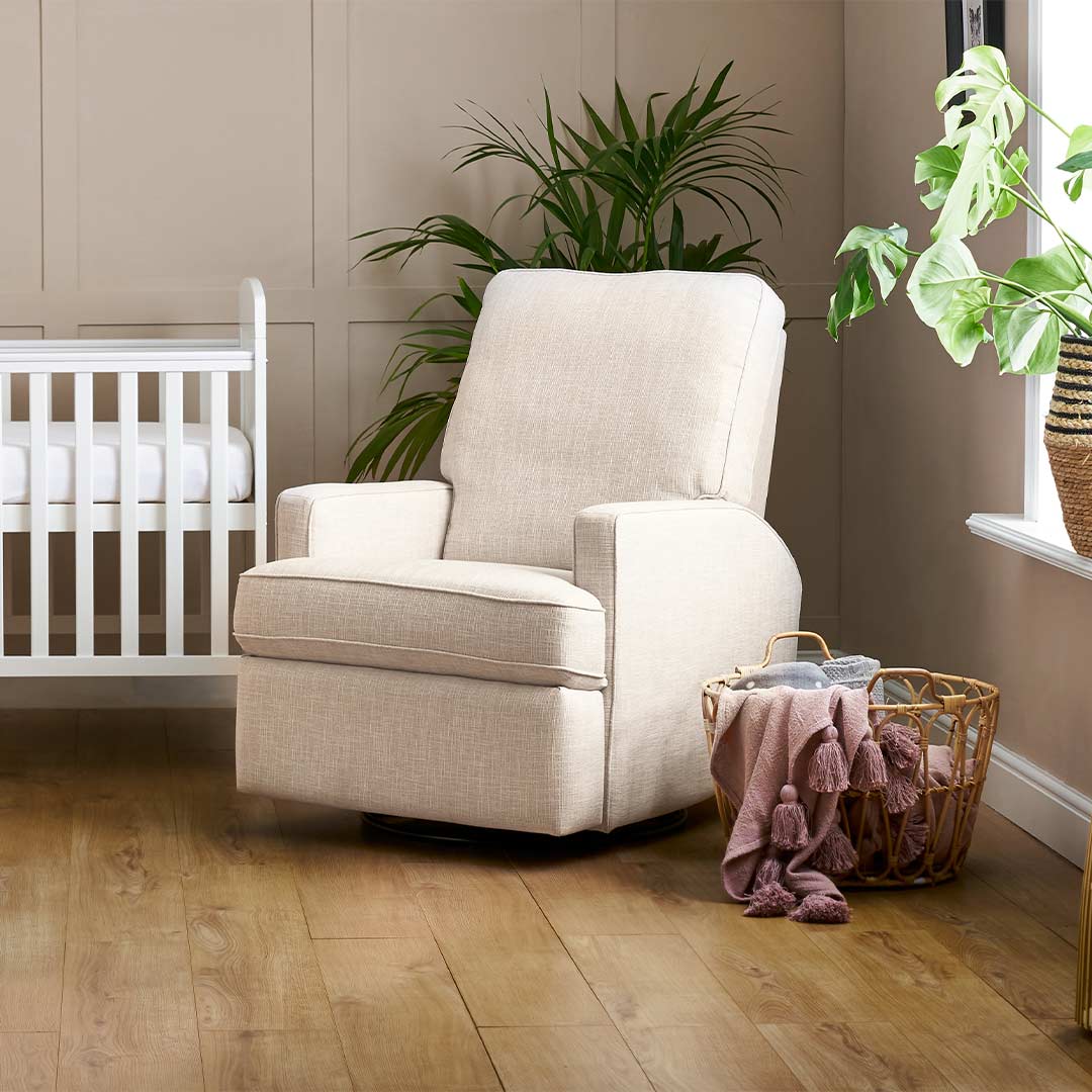  Obaby Madison Swivel Glider Recliner Chair - Oatmeal、mySite、merchandisen