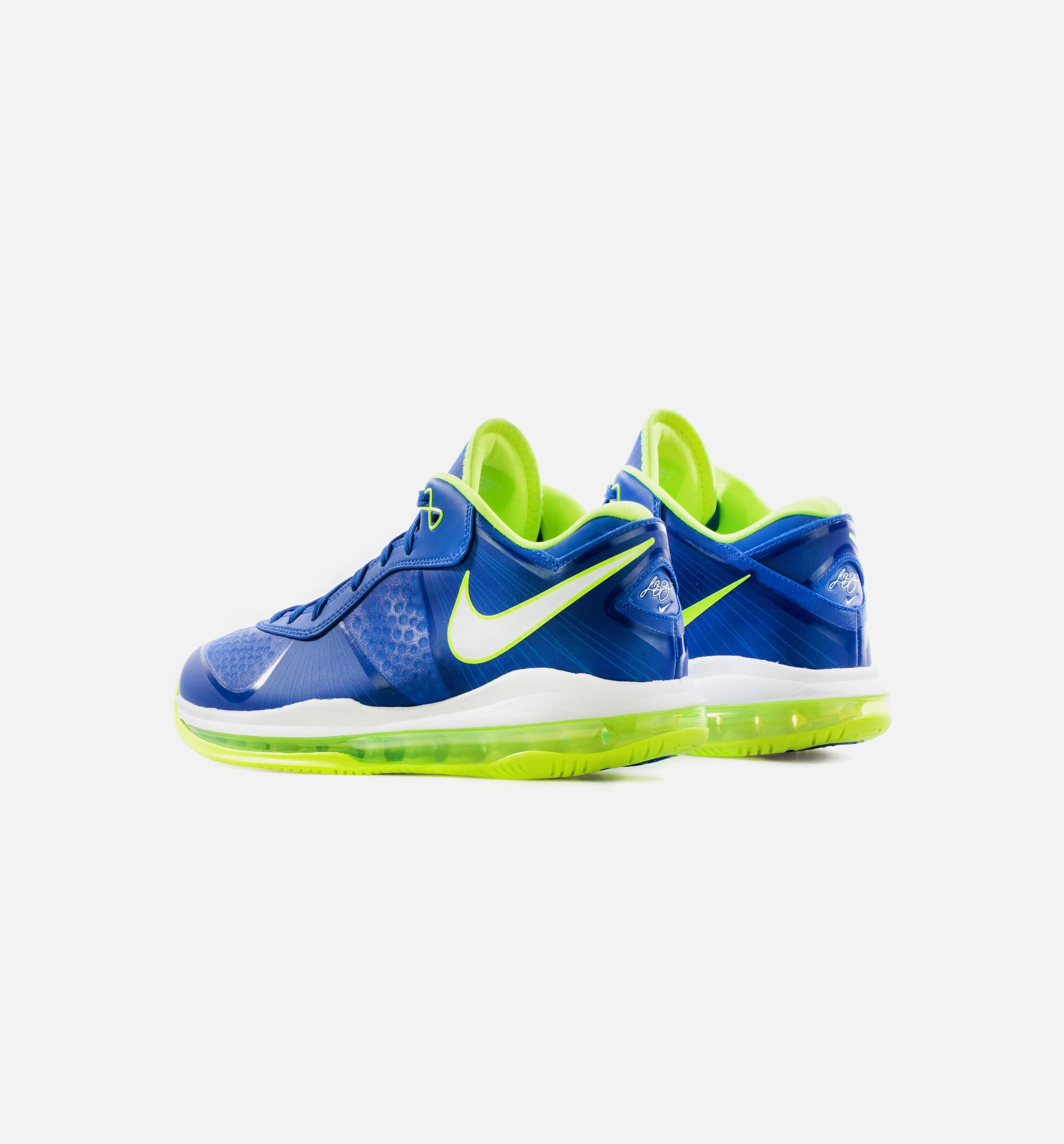 Lebron VIII V2 Low Sprite Mens Lifestyle Shoe - Blue/White/Volt、mySite、dreamappss