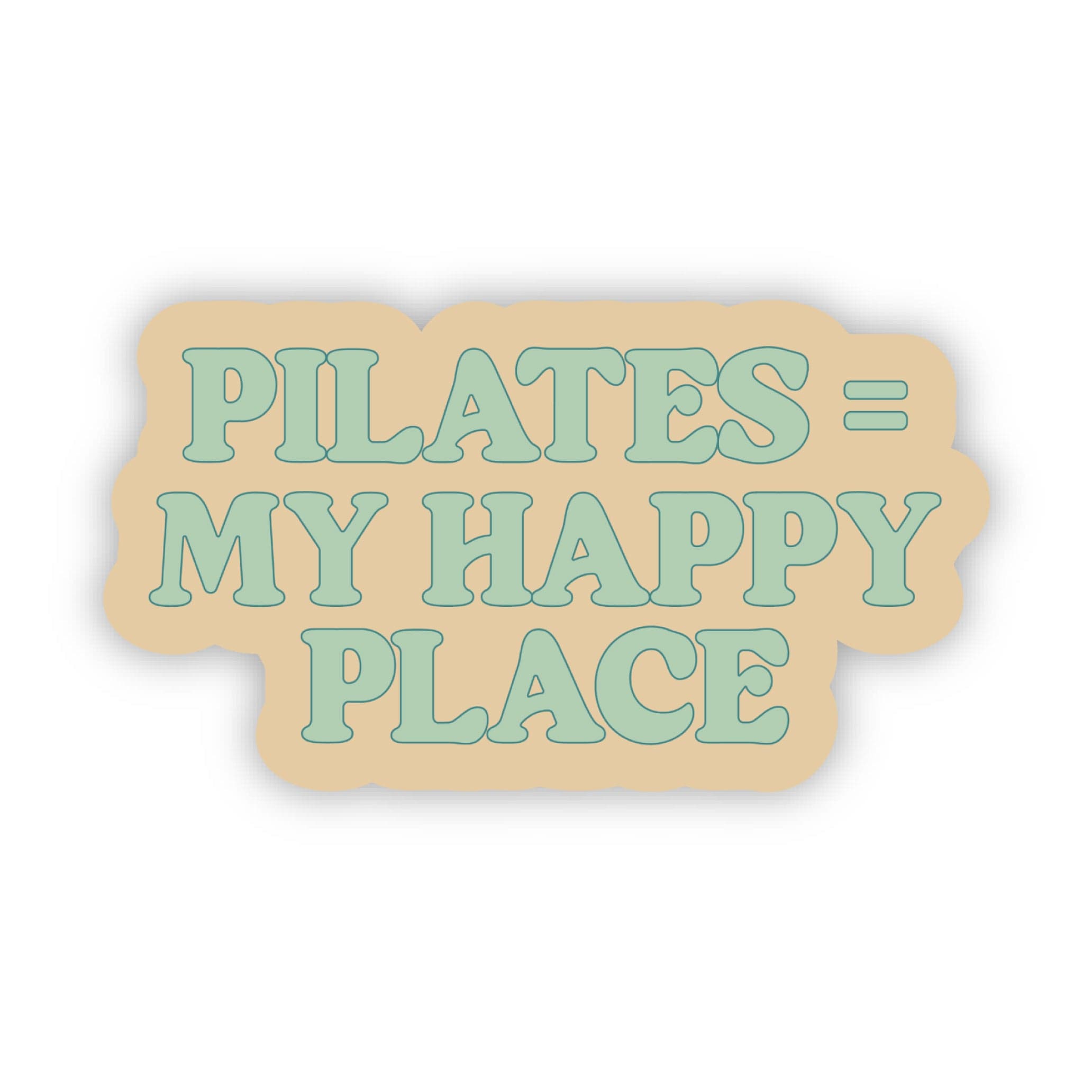  Pilates = My Happy Place Sticker、mySite、elrpsem3k
