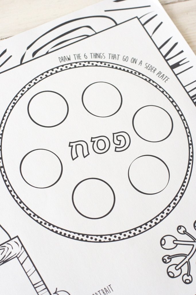 Passover Coloring Placemats、mySite、topwebapps