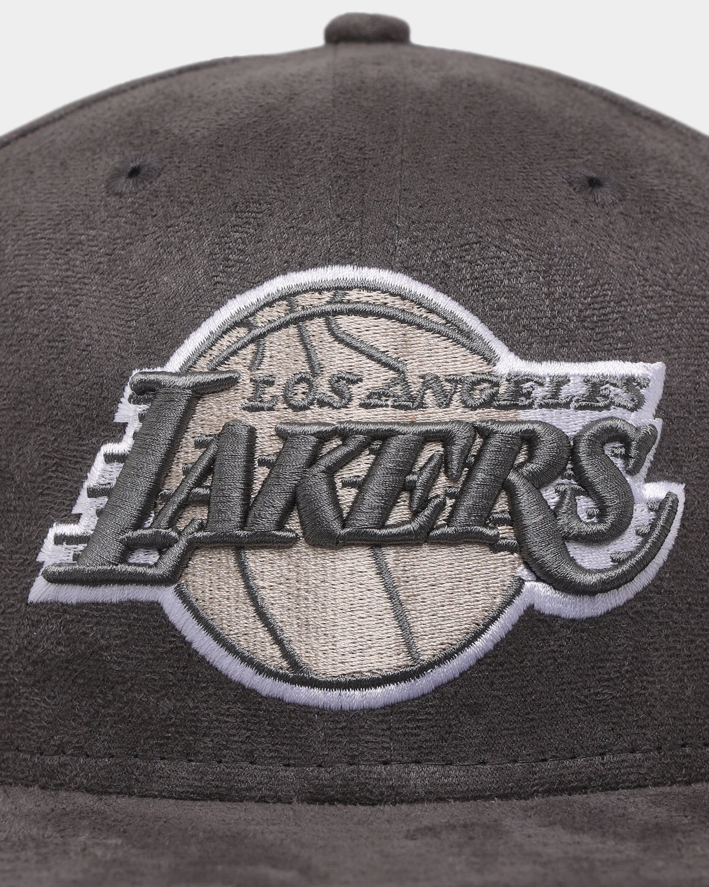 New Era Los Angeles Lakers 'Suedes Of Grey' 59FIFTY Fitted Grey、mySite、zt4zffjzw