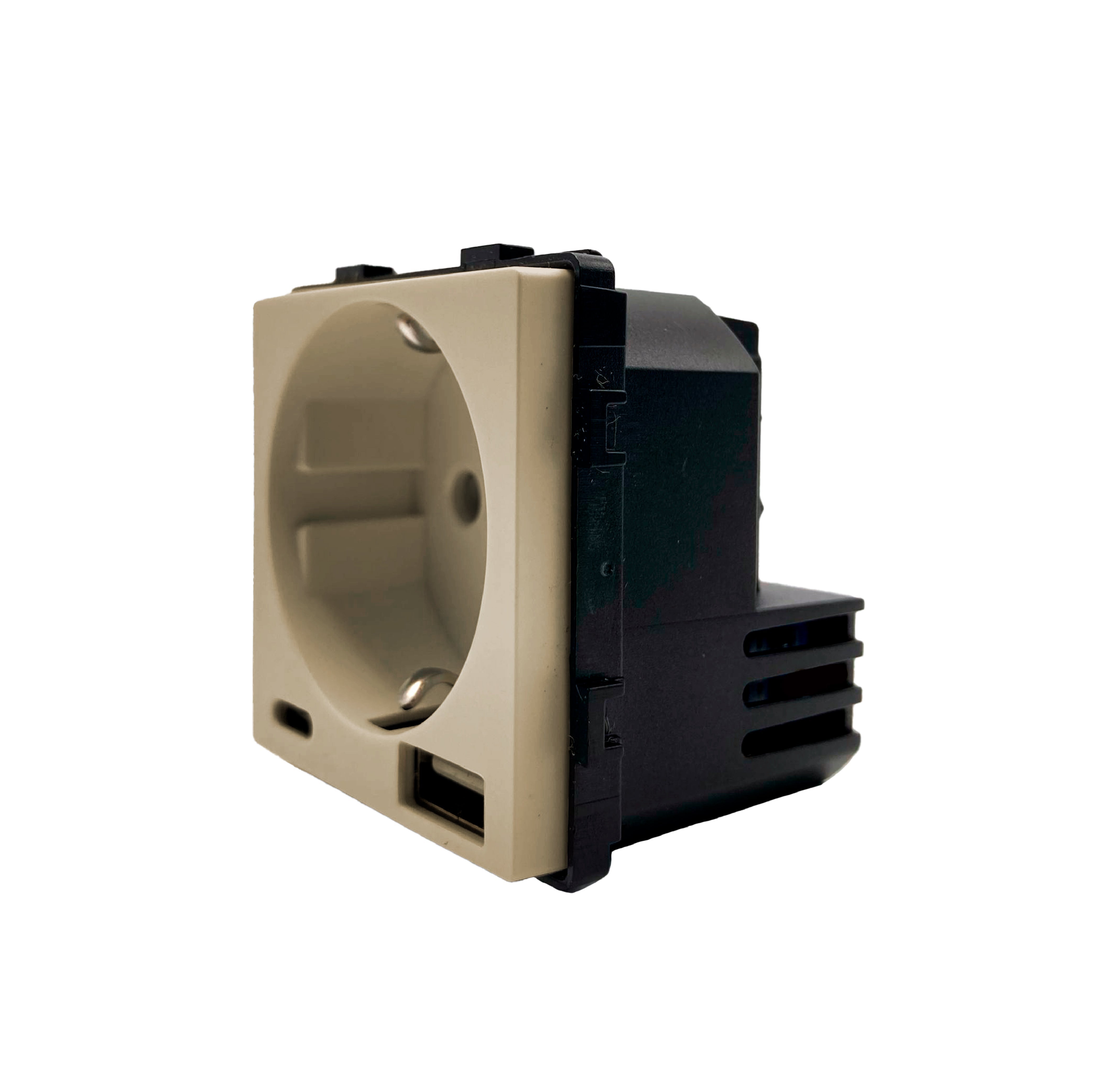 Smartify vPRO Módulo Tomada c/ USB-C e USB-A Dourado - SYPMTUENODR、mySite、fannypackpong