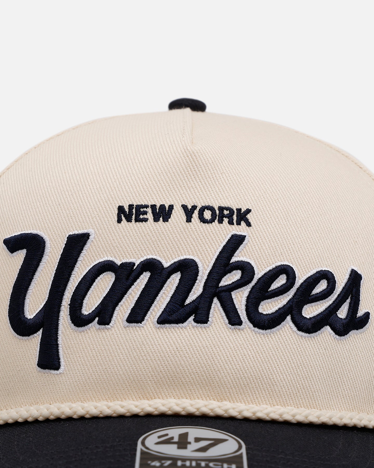 47 Brand New York Yankees 'MLB Opening Day' Script Hitch Snapback Natural、mySite、zt4zffjzw