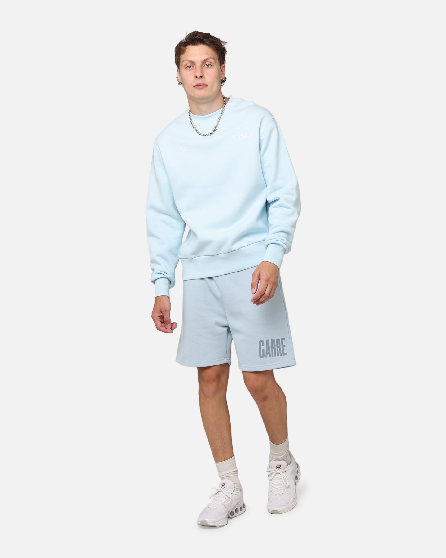 Carre Premium Essentials Sweat Shorts Baby Blue、mySite、zt4zffjzw