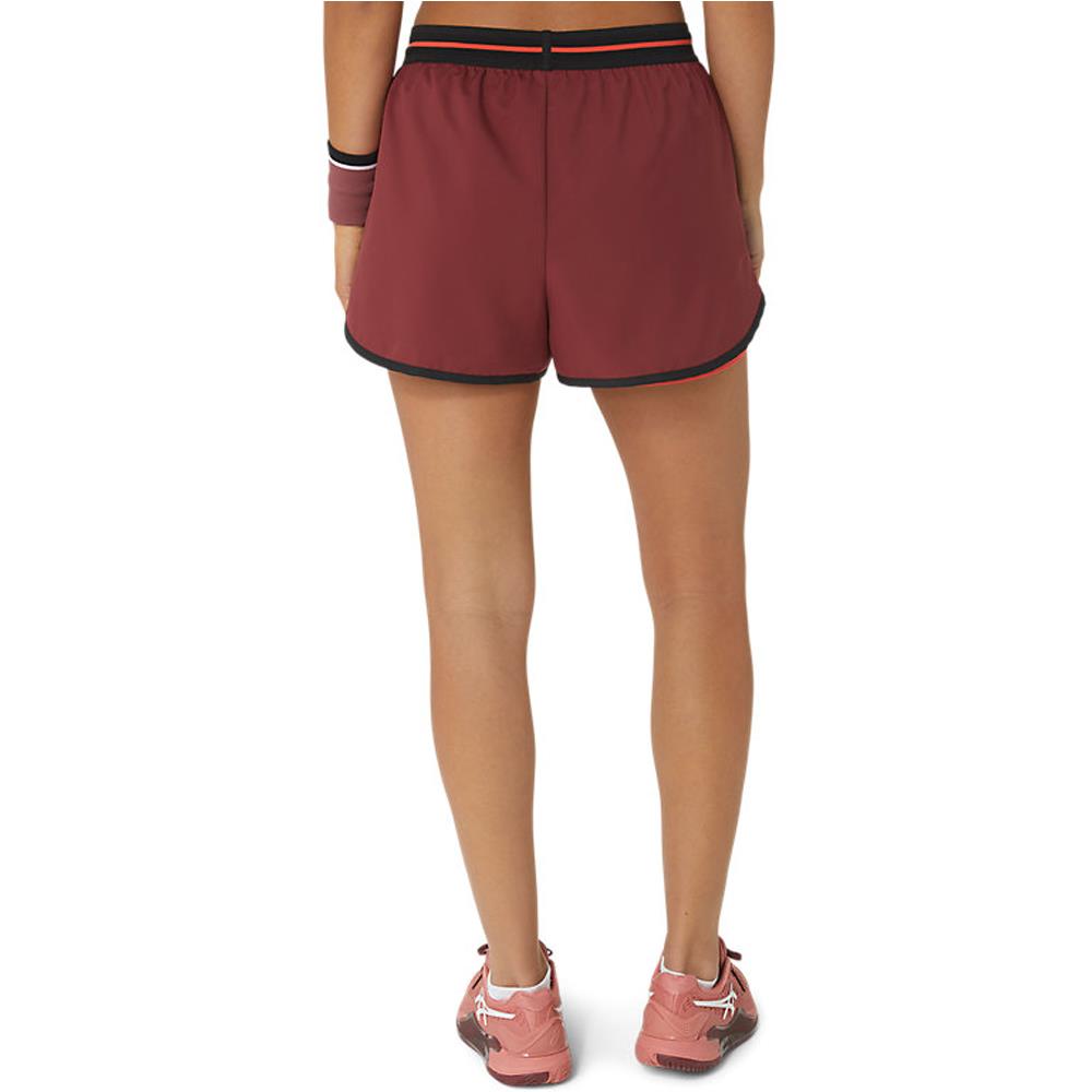 Asics Women's Match Short - Antique Red、mySite、neckold