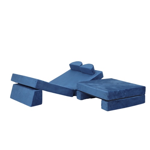 14pcs Kids Sofa Modular Play Couch,Child Sectional Sofa to Boost Creativity,Boys and Girls DIY Creativing Playroom Couch Furniture for Toddlers Conertible Foam and Floor Cushion,Gray、、casual