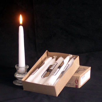 White Taper Candle、mySite、topwebapps