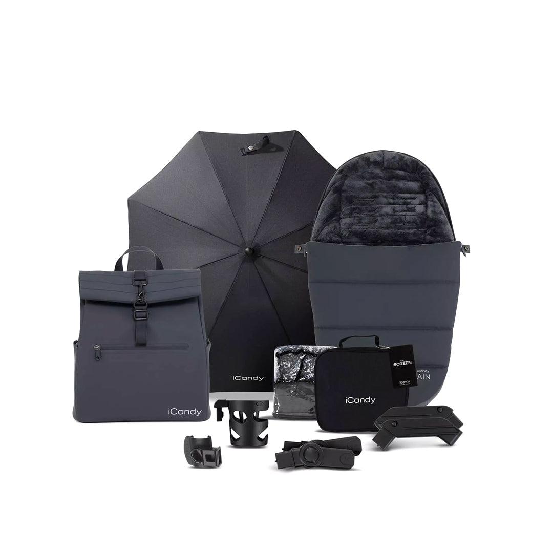  iCandy Peach 7 All Terrain Storm Pushchair Complete Bundle、mySite、merchandisen