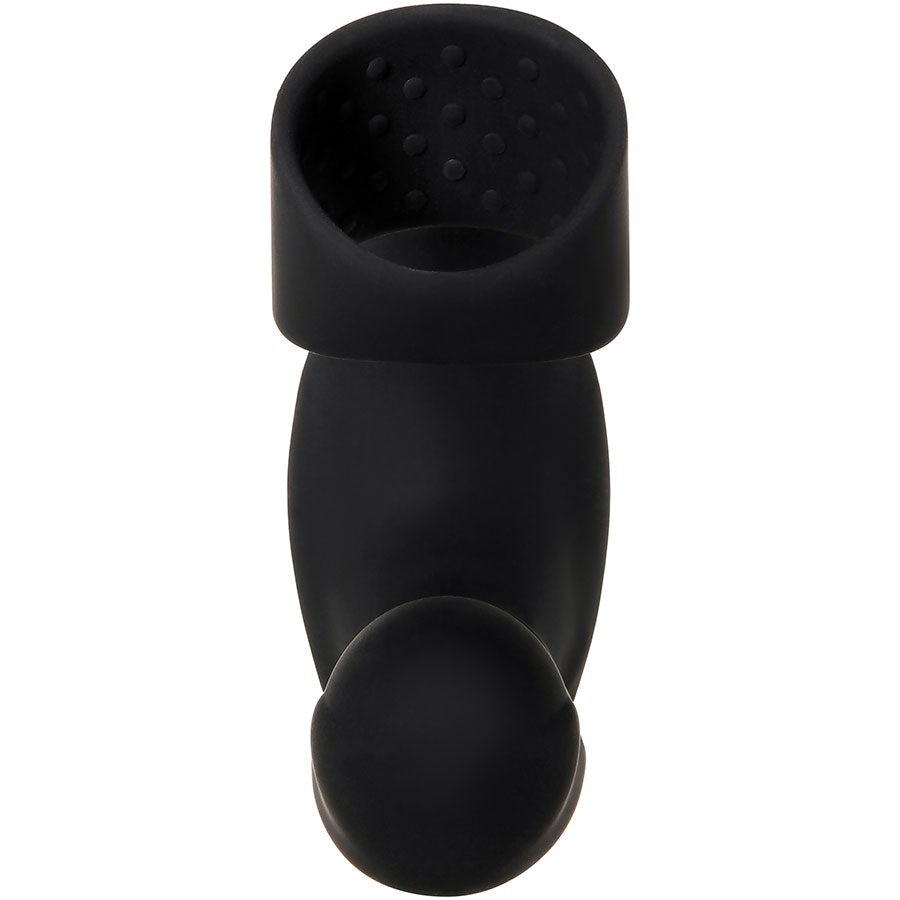 Strapped & Tapped Heating Vibrating Silicone Cock Ring Prostate Massager by Zero Tolerance、mySite、bottomscart