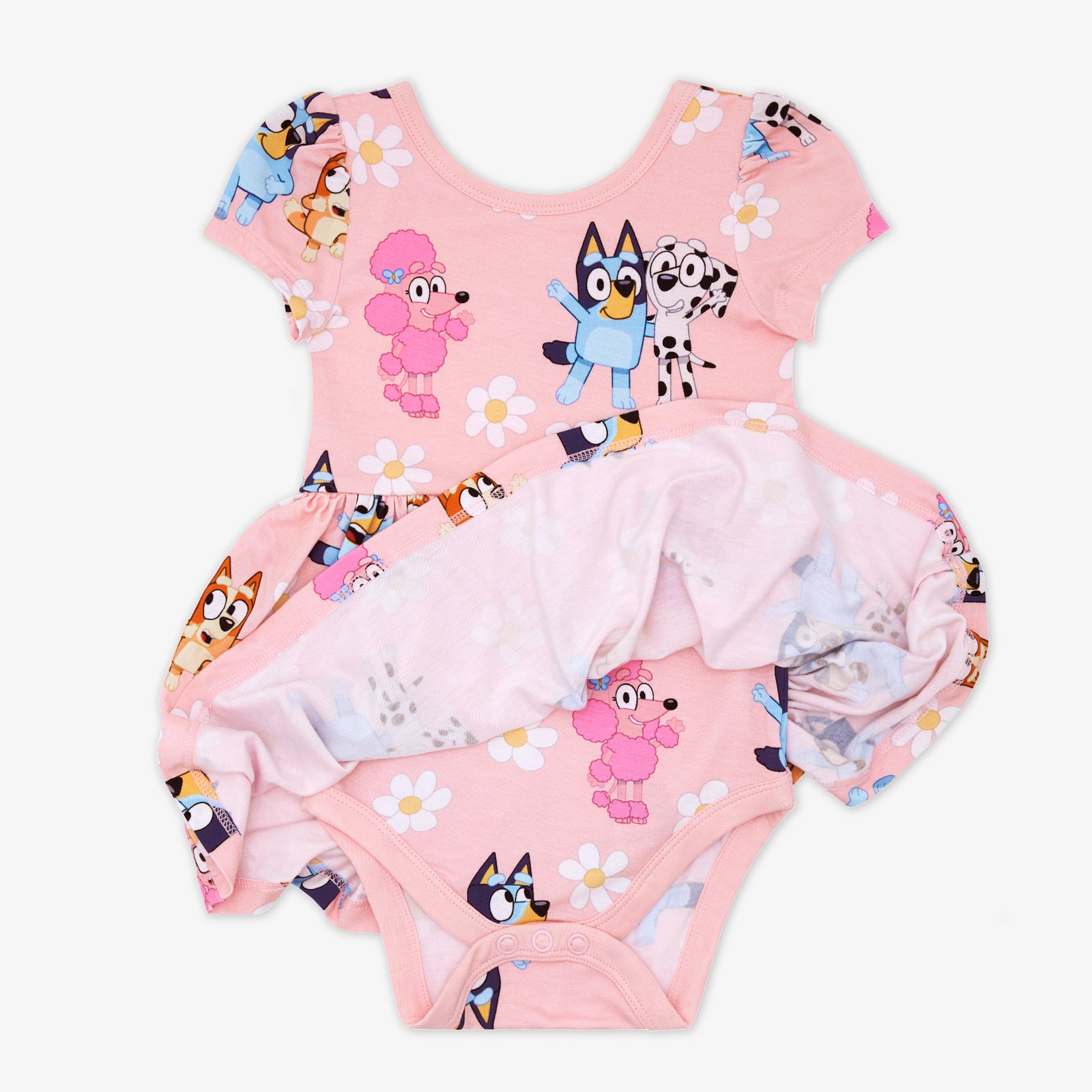 Bluey Garden Games Skater Dress with Bodysuit、mySite、g9winljtr