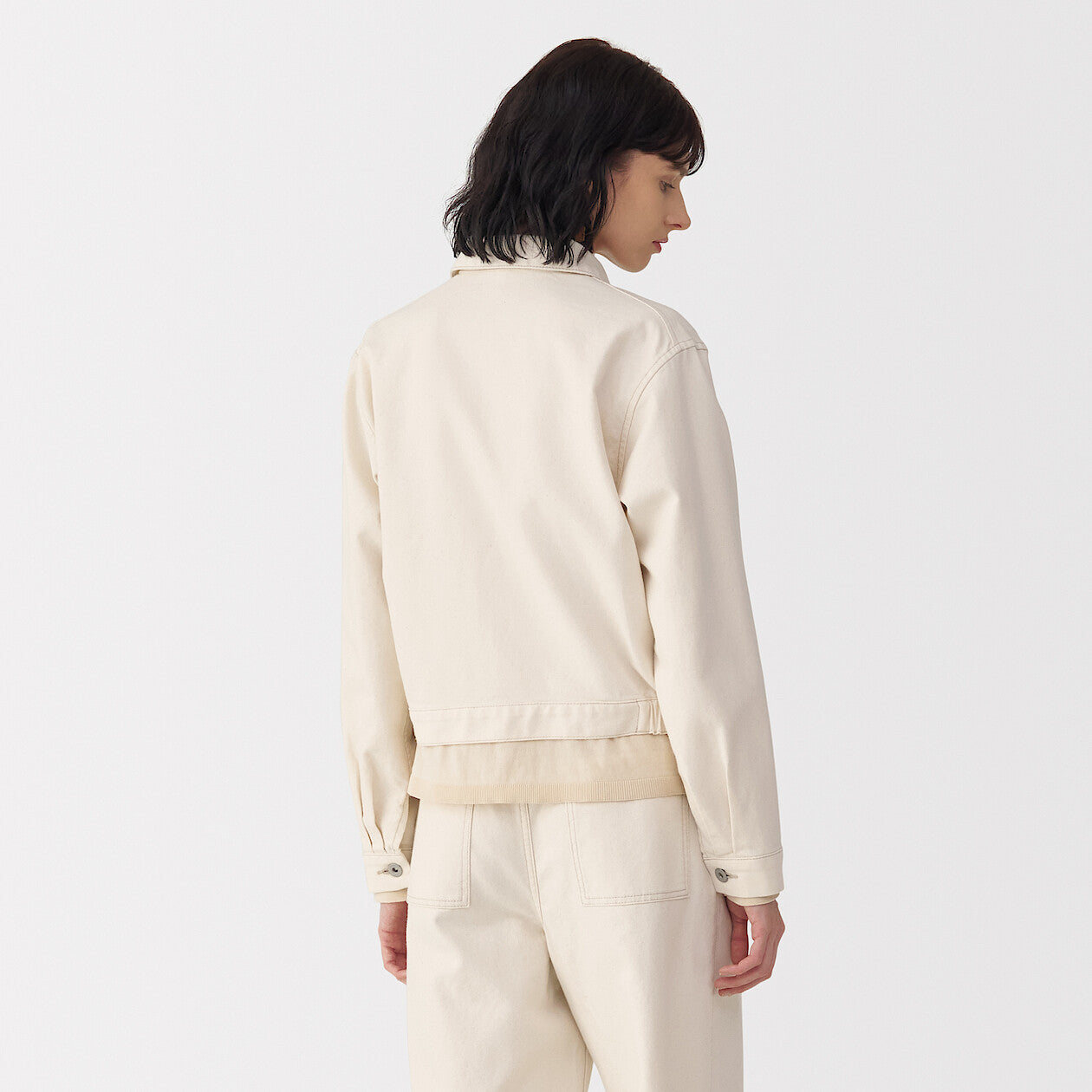  Labo Women's Washi Blend Twill Trucker Jacket、mySite、sugarbowlscore