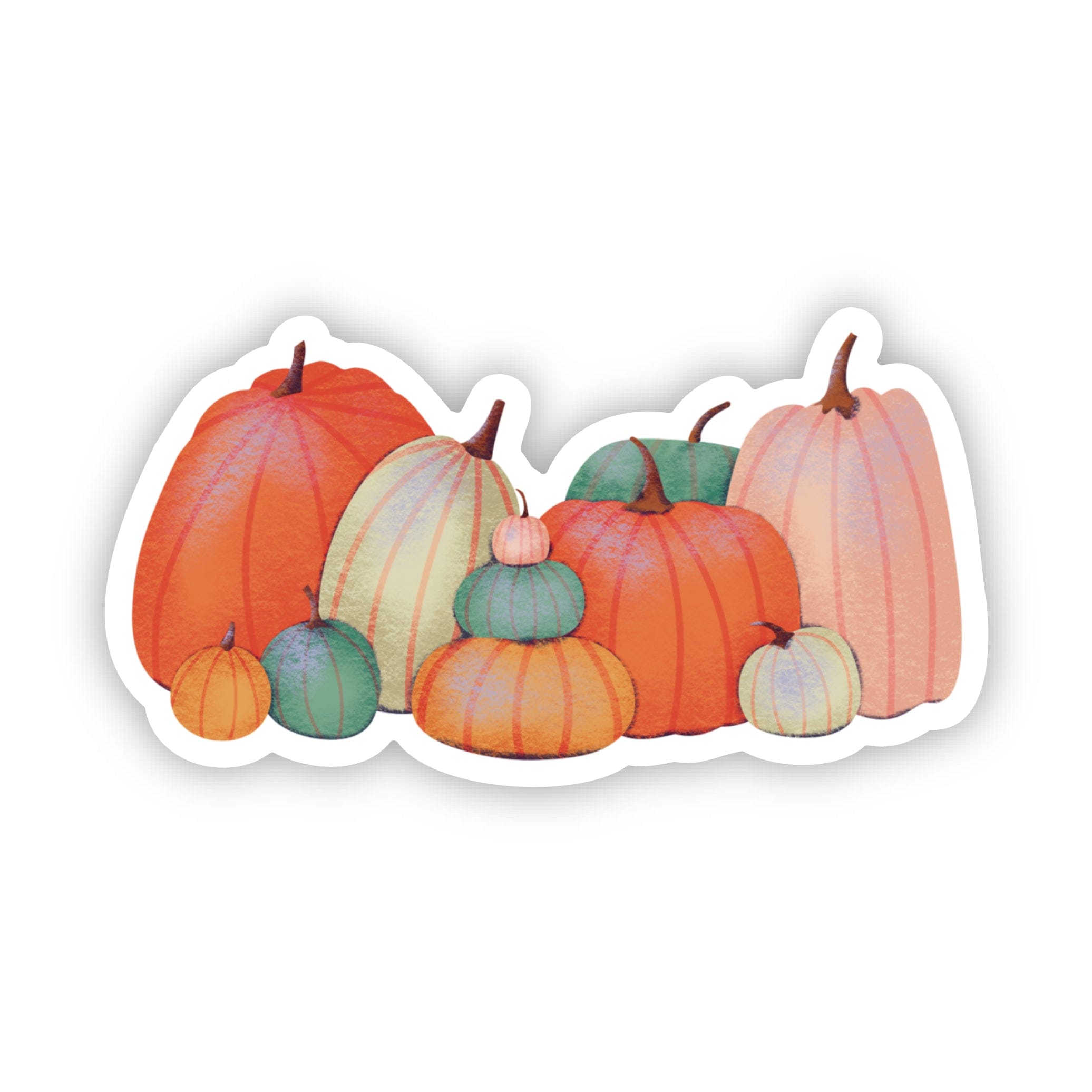  Fall Pumpkin Variety Sticker、mySite、ghnorth