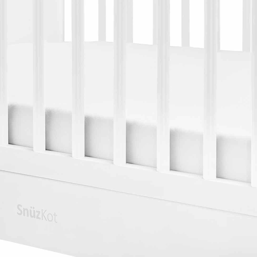  SnuzKot Skandi Cot Bed - White、mySite、merchandisen