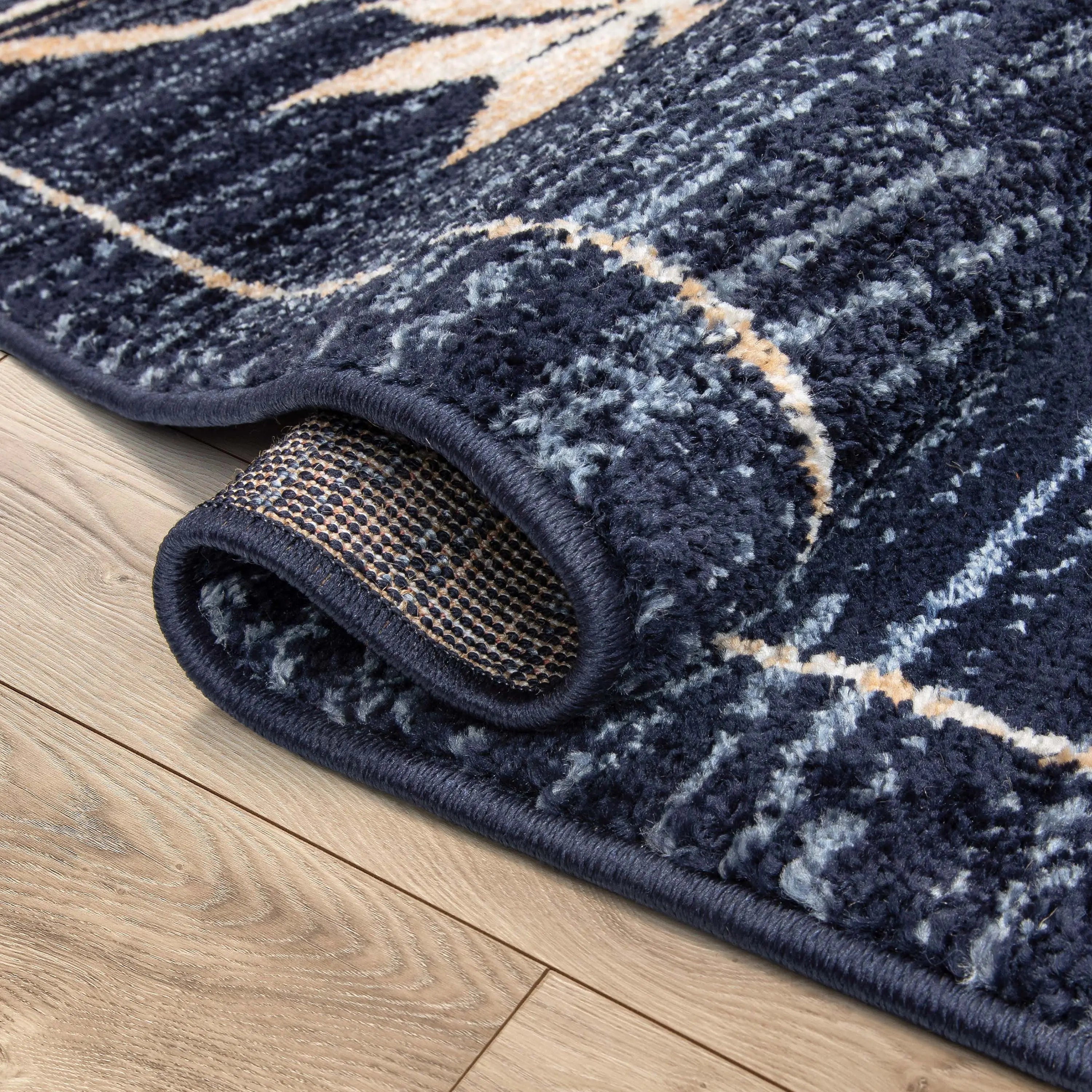 Canton Southwestern Tribal Bohemian Blue Rug、mySite、gigharbornorthrealestate