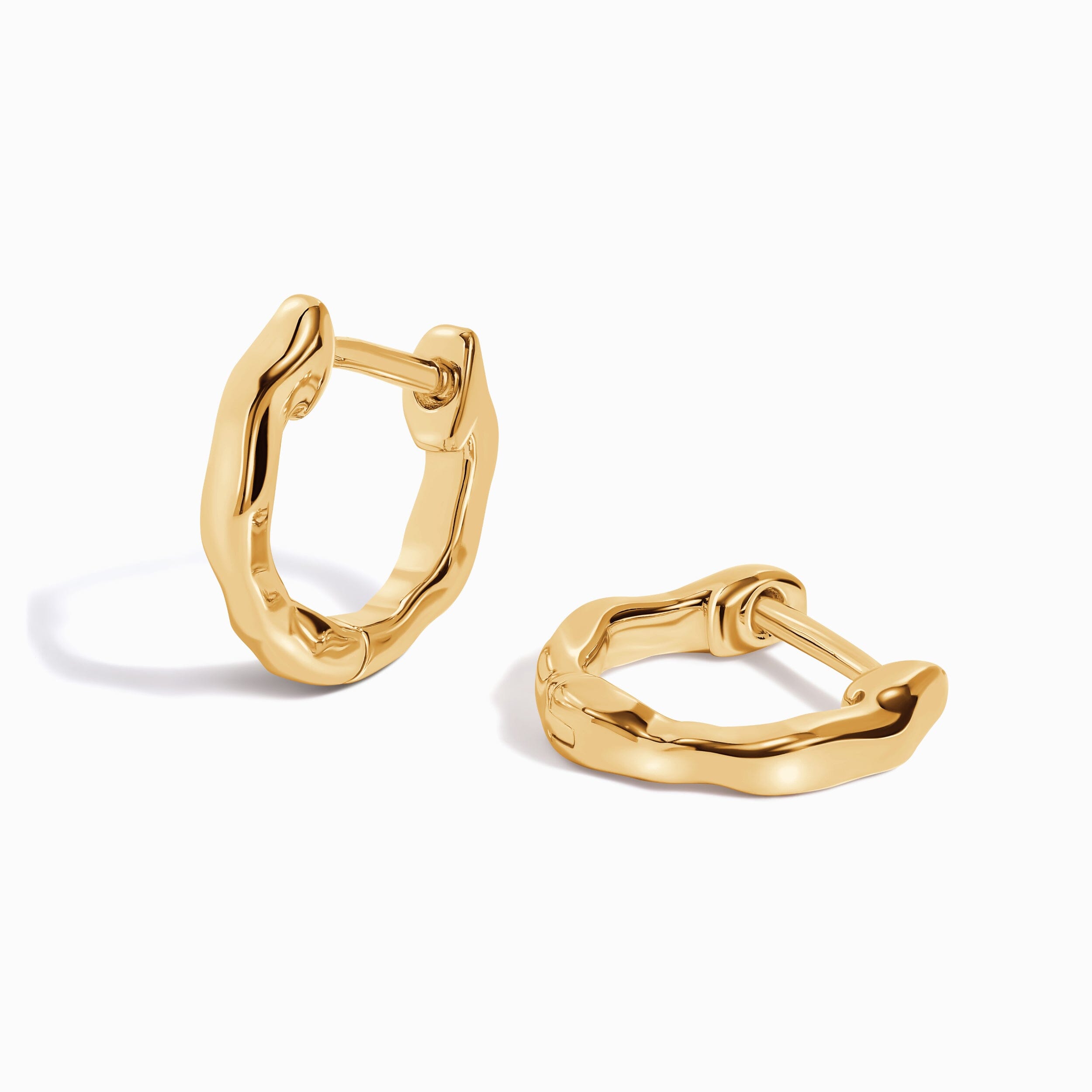 Earrings - Simple Flow Hoops、mySite、hinf8tx79