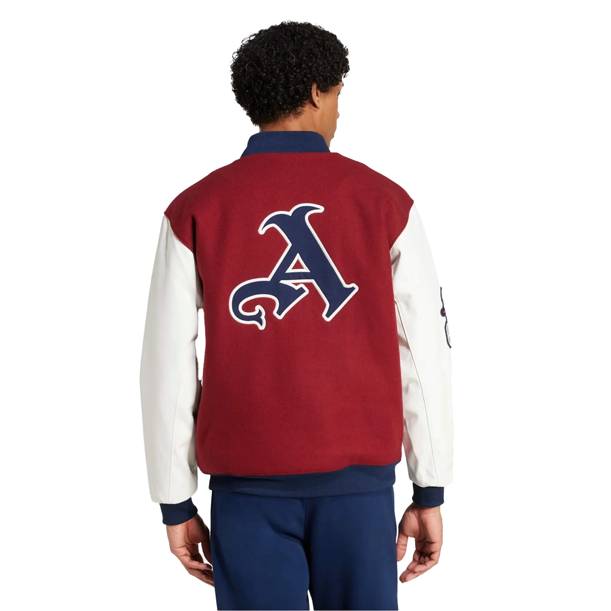 adidas Men's Arsenal 2024/25 VRCT Jacket Burgundy/White/Navy、mySite、noshort