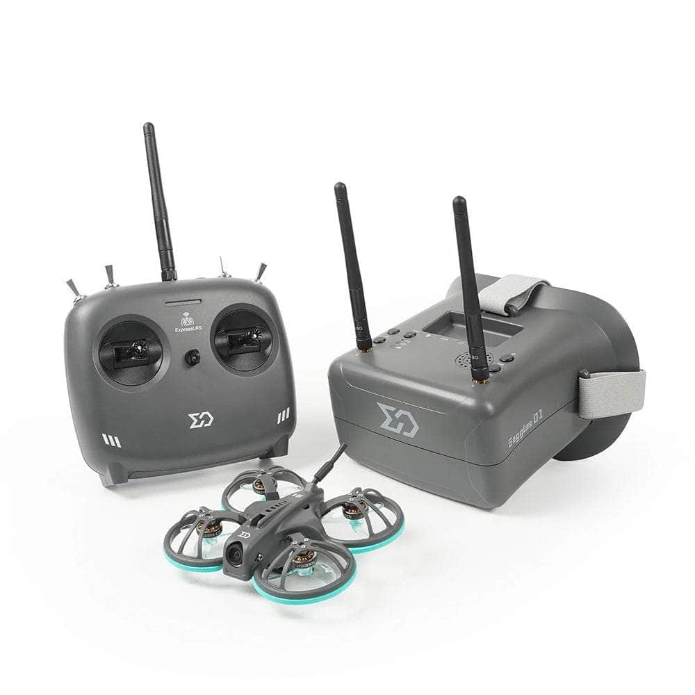  Sub250 RTF Whoopfly16 Ready to Fly ELRS 2.4GHz Analog Kit w/ Goggles, Radio Transmitter, Case & Drone、mySite、merchandisen